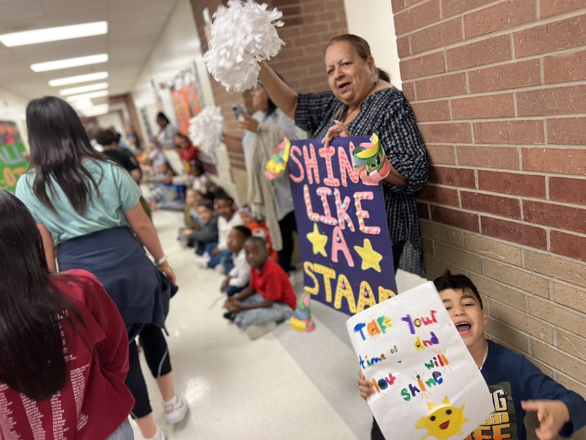 Steadham Elementary (@steadham_eagles) on Twitter photo We pumped up our kids for the #STAAR test with a Pep Rally and STAAR walk! They knew we believed in their abilities and had the confidence to succeed! #weready testing #motivation <a href="/jrhobb01/">Jade Hobbs</a> <a href="/MissLataisha/">La'Taisha Stinnette</a> <a href="/blessed35/">Sonya Pierce</a> We pumped up our kids for the #STAAR test with a Pep Rally and STAAR walk! They knew we believed in their abilities and had the confidence to succeed! #weready testing #motivation <a href="/jrhobb01/">Jade Hobbs</a> <a href="/MissLataisha/">La'Taisha Stinnette</a> <a href="/blessed35/">Sonya Pierce</a>