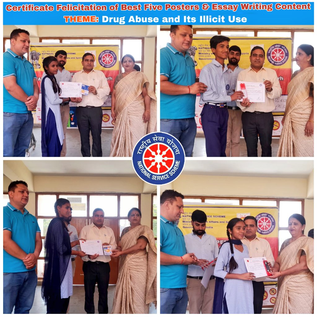 NSSOpenUnit's tweet photo. โ๐๐ ๐๐ผ, ๐น๐๐ ๐๐๐
Glimpse of #ConcludingDay Anti-Drug Awareness Campaign at adopted village Dhanas, CHD graced by State Liaison Officer (NSS) among other distinguished guests & shared their enriched experience!
@ianuragthakur
@YASMinistry
@_NSSIndia @ChandigarhNSS https://t.co/YJTAJvIszW