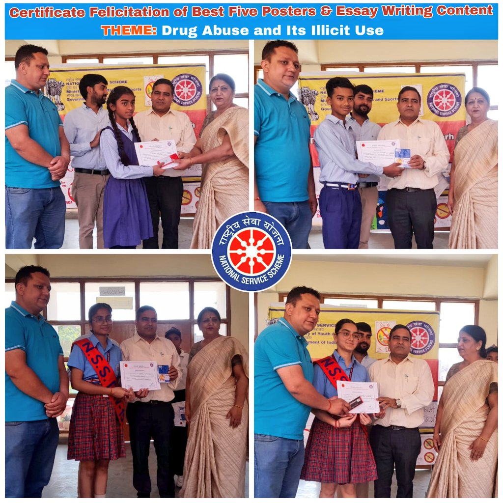 NSSOpenUnit's tweet photo. โ๐๐ ๐๐ผ, ๐น๐๐ ๐๐๐
Glimpse of #ConcludingDay Anti-Drug Awareness Campaign at adopted village Dhanas, CHD graced by State Liaison Officer (NSS) among other distinguished guests & shared their enriched experience!
@ianuragthakur
@YASMinistry
@_NSSIndia @ChandigarhNSS https://t.co/DlPui82fAt