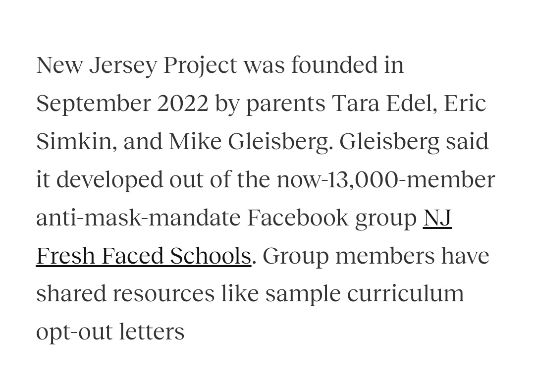 fight4newjersey's tweet photo. Woo hoo... now get the other 100 people who are founders of New Jersey Project. #parentarmy https://t.co/3dWzvEbdKl