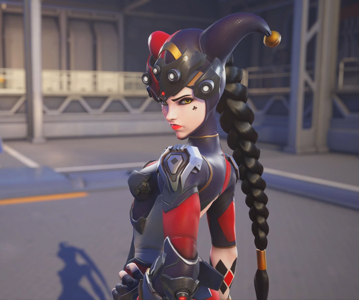 Naeri X 나에리 on X: Overwatch 2 New Widowmaker Harlequin Skin In-Game Look  🃏 ※Source: t.coGQbu5OoaMm t.co9NoWjlpkZs  X