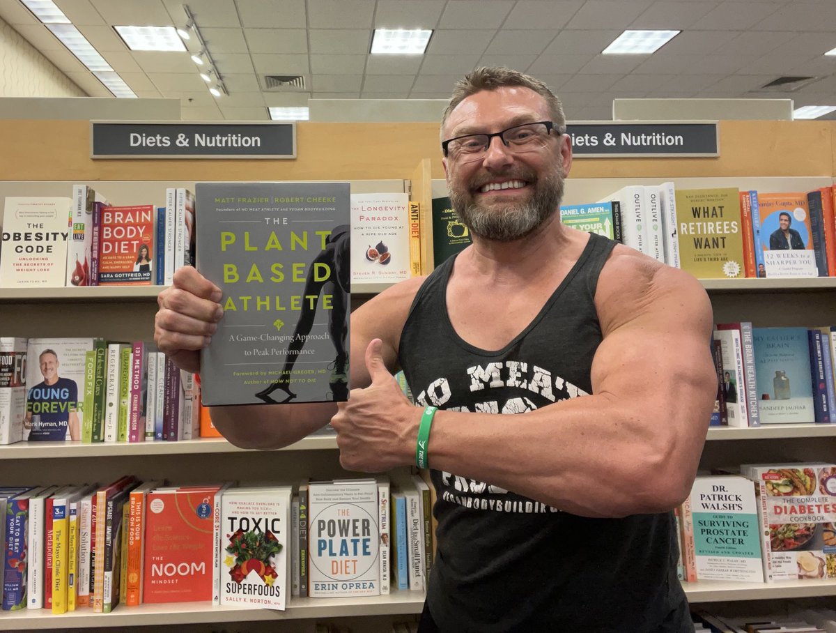 Thank you so much for reading! Find The Plant-Based Athlete in bookstores like Barnes and Noble, your local independent bookstore, or get it online here: amazon.com/dp/0063042010?…