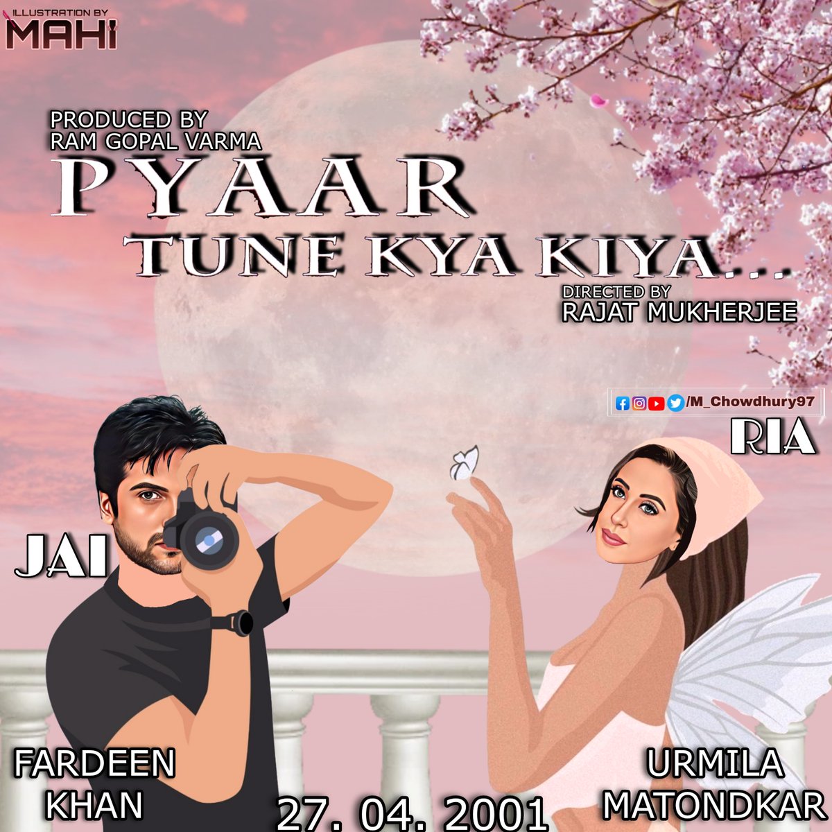 Mahima_edits97's tweet photo. Celebrating #22YearsOfPyaarTuneKyaKiya โค๏ธโค๏ธโค๏ธ
.
.
#FardeenKhan
#FardeenKhanComeback #FardeenKhanFans
.
#PyaarTuneKyaKiya #UrmilaMatondkar #RajpalYadav #Iifa2022 #QurbaniRemake #Visfot #VisfotTrailer #NoEntryMeinEntry #Heeramandi #ShootoutAtByculla #EkPyaarKaNagmaHai @FardeenFKhan https://t.co/QXgBu2QPWS