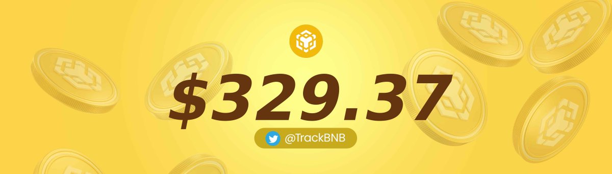 TrackBNB's tweet photo. #BNB Price: $329.37  📈 https://t.co/DUJxCl1JYd