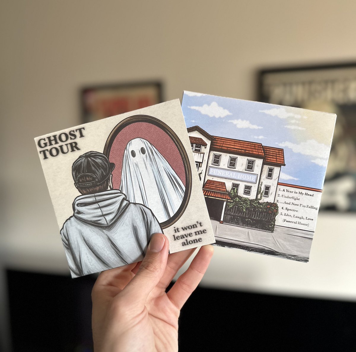 Physical CDs are here! Come grab one at a show 🥹