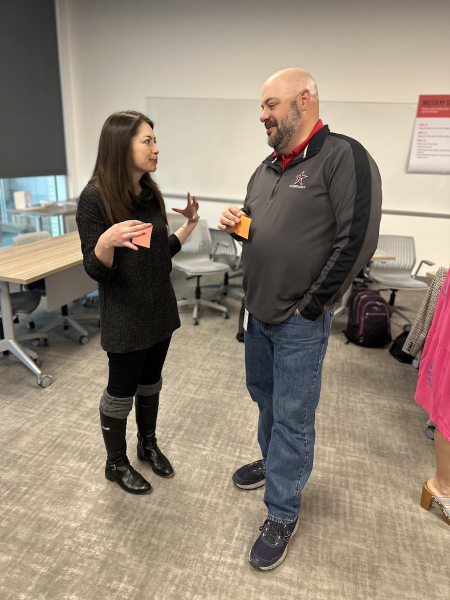 We really enjoyed facilitating Crucial Conversations training today with an awesome group of educators! I love learning together! #workingtogether #cisdlearns