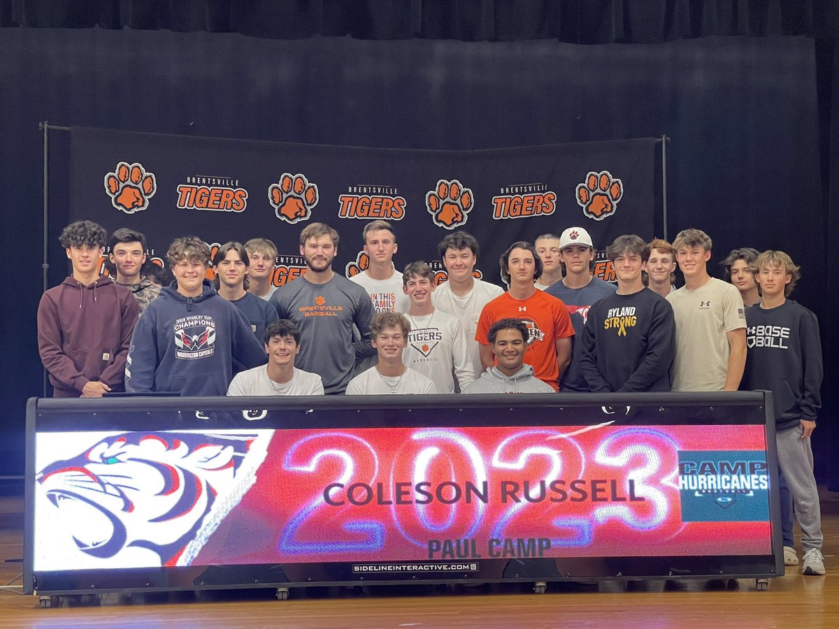 Proud of those 3 in the front row! They have put in the hard work that it takes to get to the next level. They know it is just the beginning! Congratulations to <a href="/b_hutch5/">Brayden</a> and <a href="/Colesonrussell/">Coleson Russell</a> playing baseball at <a href="/pdc_baseball/">Camp Baseball</a> and <a href="/BolesDonavan/">Donavan Boles</a> playing football at <a href="/BH2OFootball/">Bridgewater Football</a>