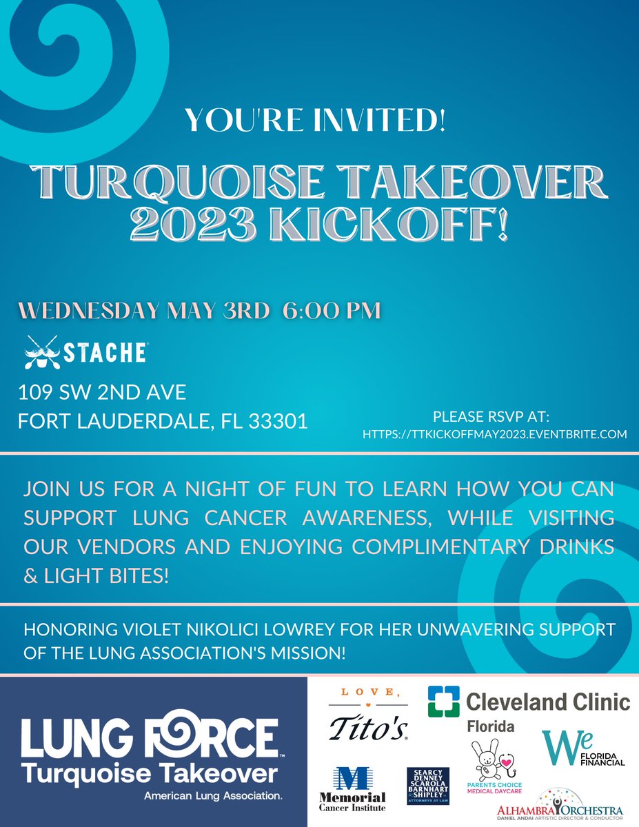 Violetonresumes's tweet photo. Hope to see you there …. @lungsofla @LungAssociation  @LUNGFORCE  #TurquoiseTakeover https://t.co/6q808PeU4n