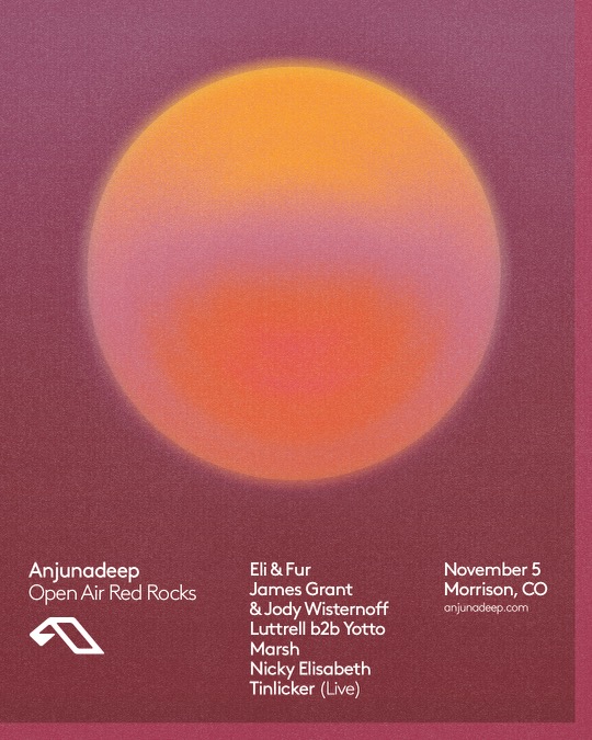 It’s been hard to keep this one under wraps.. 😬 so stoked to announce I’m going b2b with @yottomusic at Red Rocks on 11/5! Going to be one for the ages 😎 anjunadeep.co/redrocks