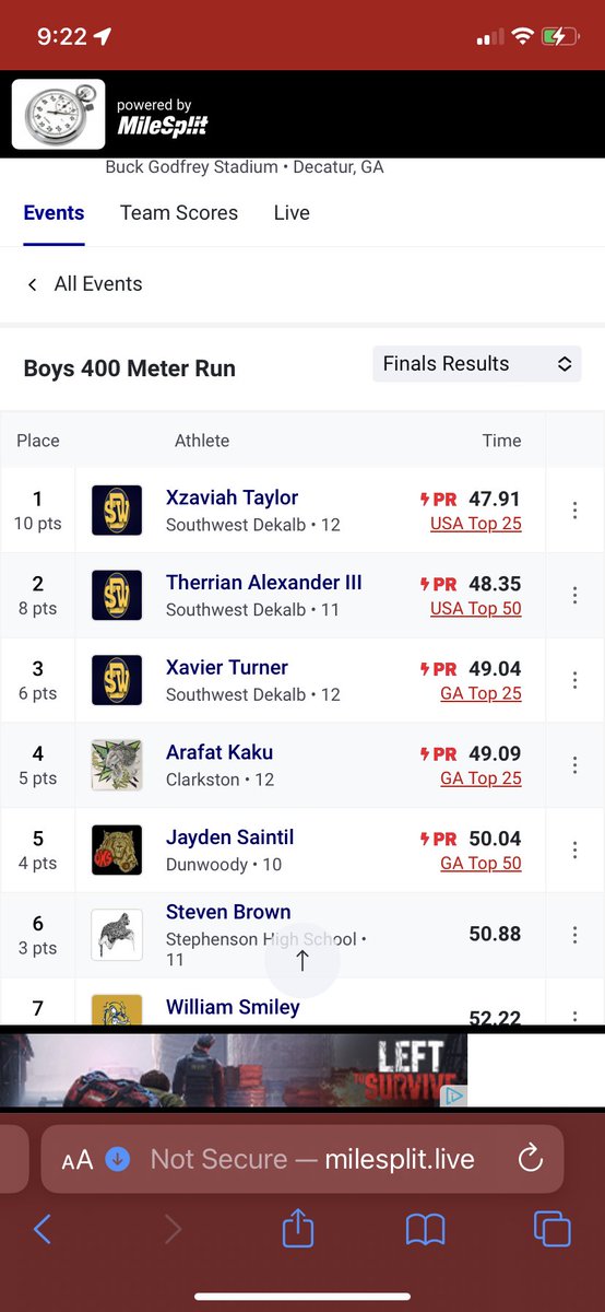 arcelo_king's tweet photo. Dekalb Country championship #trackandfield #running https://t.co/yKAOeVnXWv
