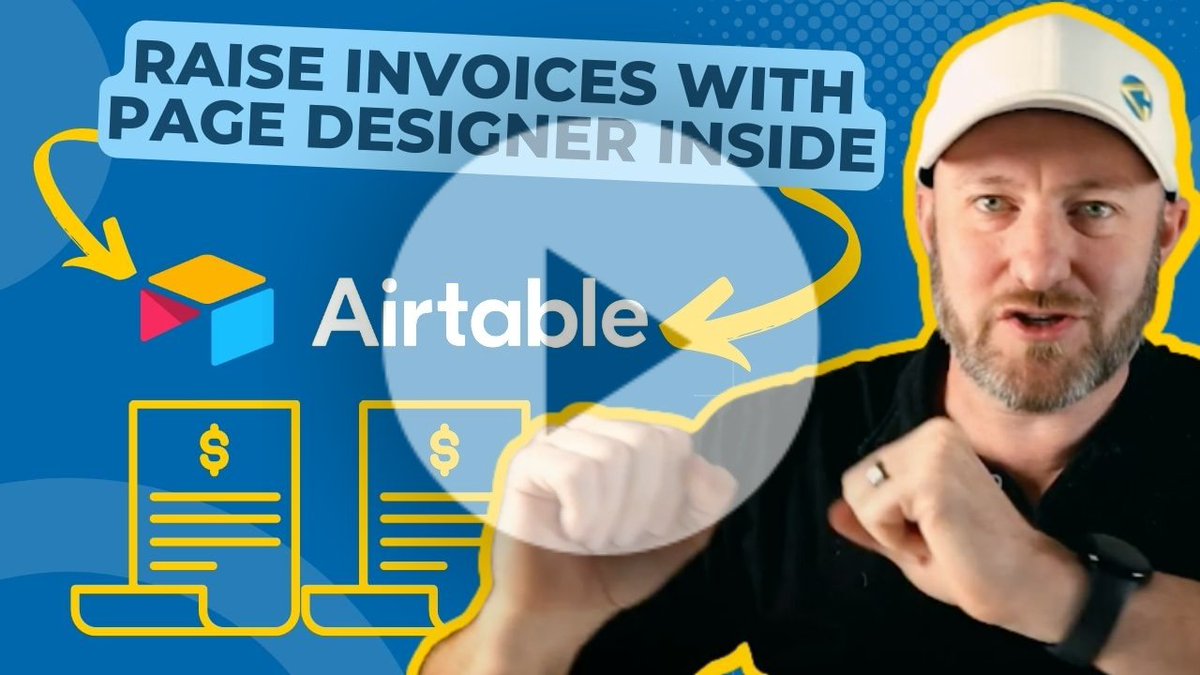 Creating invoices just got a whole lot easier! With the help of Airtable's Page Designer, you can whip up beautiful and professional-looking invoices in no time 🤩 #Airtable💻

garethpronovost.com/blog/how-to-us…