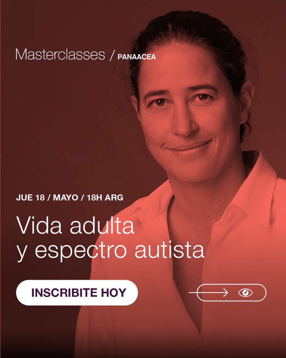 🤓Vida Adulta y Autismo: un recorrido por los derechos humanos fundamentales, apoyos posibles y adecuaciones, entre otros 👉Inscribite ahora en: masterclass.panaacea.org

👩‍🏫Dra. Alexia Rattazzi
📅Viernes 18 de Mayo - 18 horas (Argentina)
⌛2 horas

<a href="/alexiarattazzi/">Alexia Rattazzi</a>