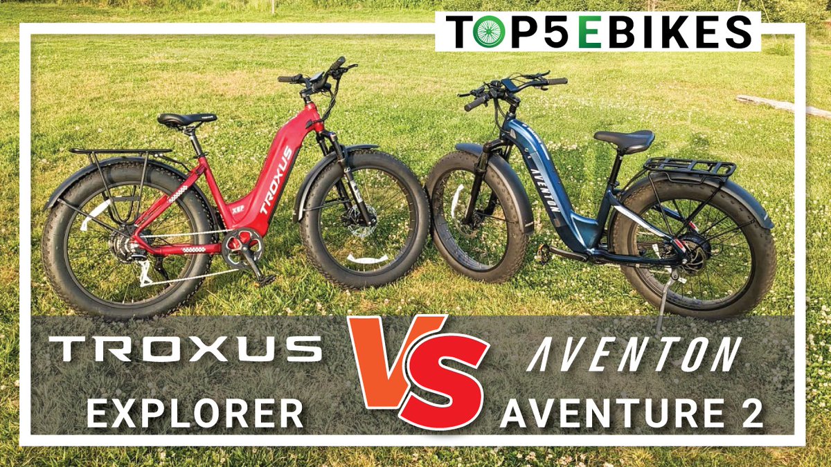 750 Watt Fat Tire Electric Bicycle Comparison: <a href="/TroxusMobility/">Troxus Mobility</a> Explorer vs <a href="/AventonBikes/">Aventon</a> Aventure.2 #fattire #ebike #ElectricVehicles  ... youtu.be/c07vMJnr69c via <a href="/YouTube/">YouTube</a>