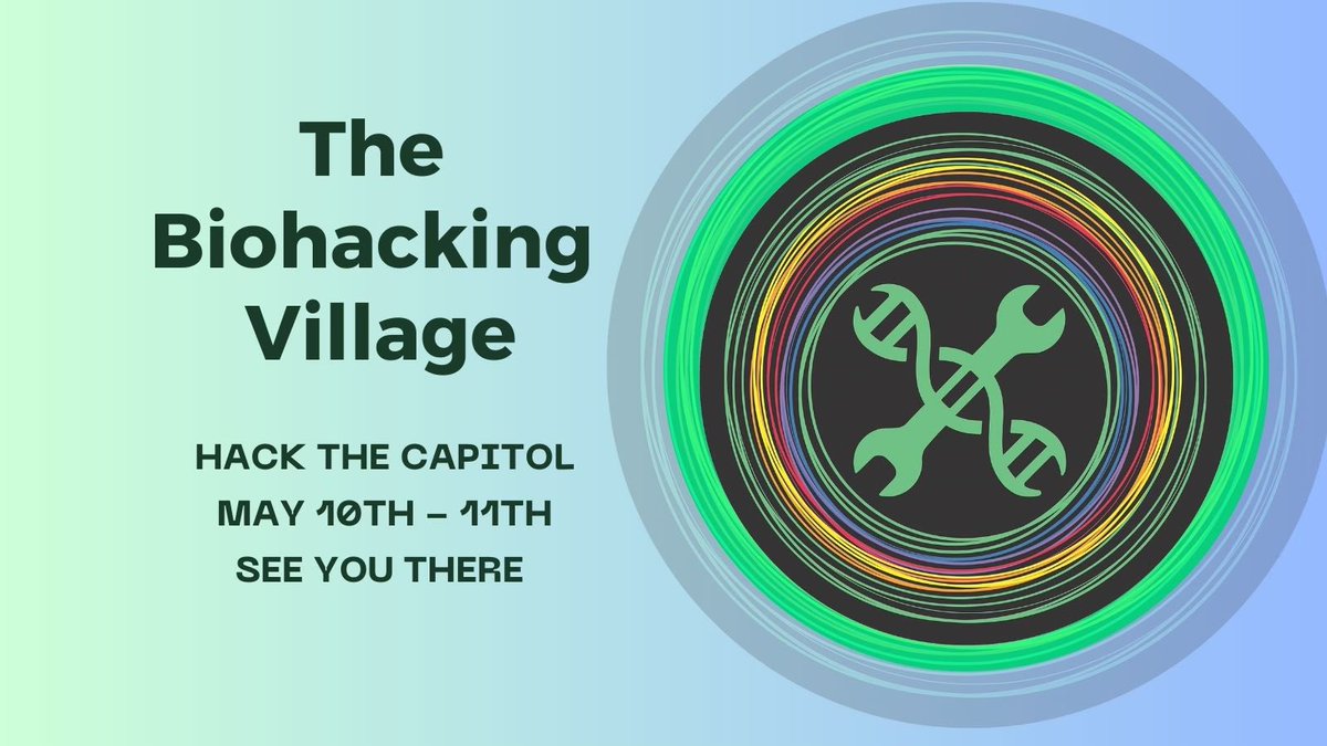 Looking forward to #hackthecapitol2023, where we’ll be presenting on #biomedical #cybersecurity #patientsafety #biohacking. It’s a free two-day cybersecurity conference hosted by the <a href="/ICS_Village/">ICS Village</a> and <a href="/MITREcorp/">MITRE</a> on May 10-11.