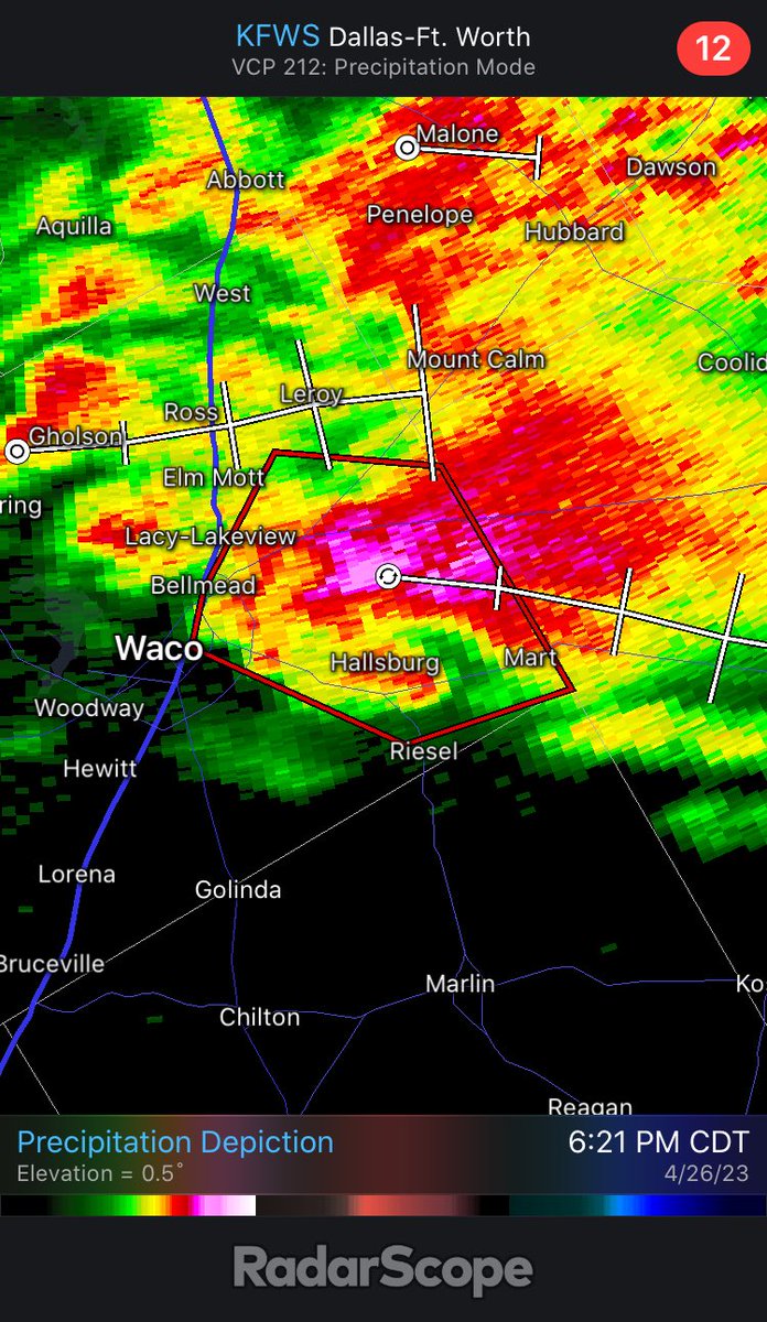 Justin Aaron on Twitter "RT DrDopplerKRVL Three tornado warnings in