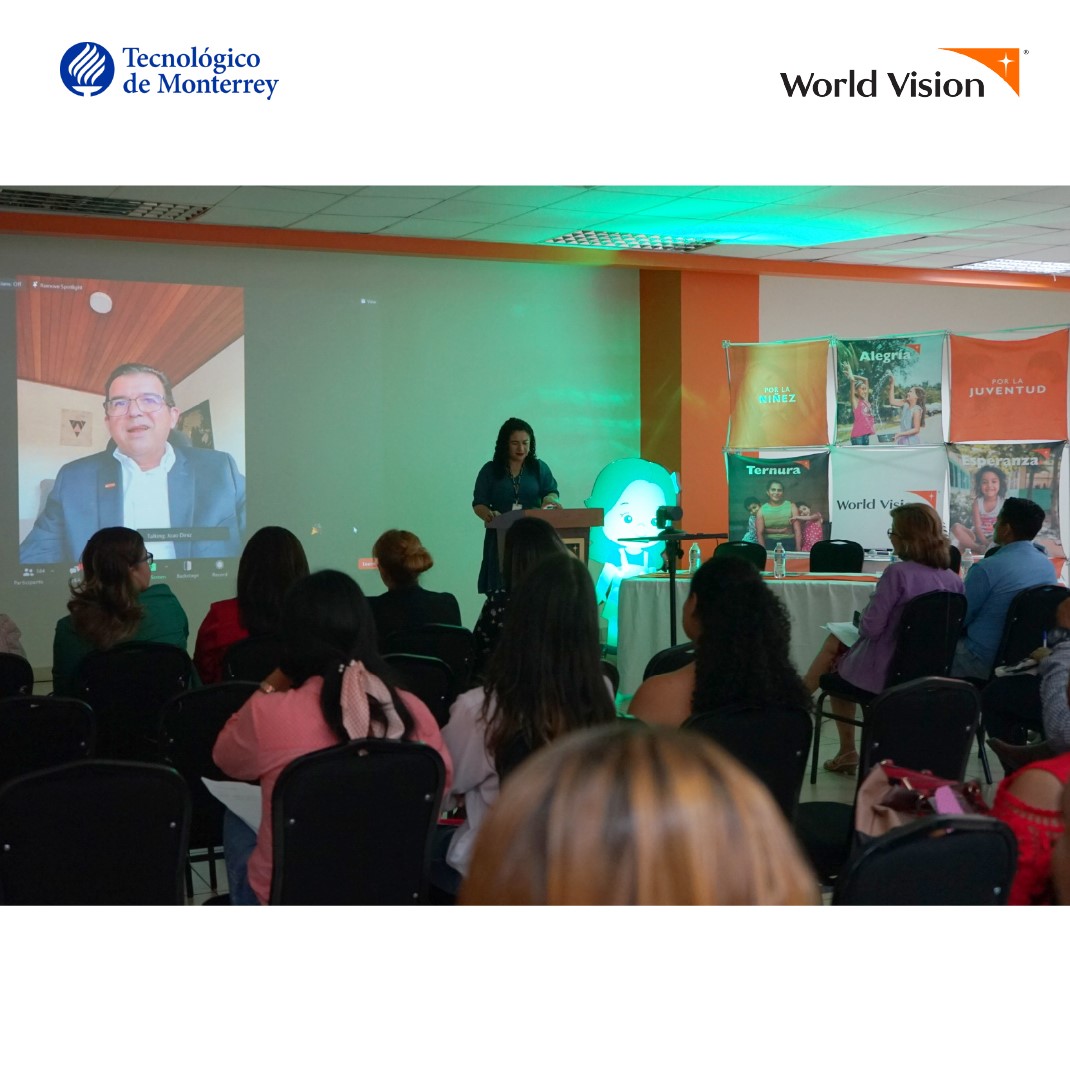 WorldVisionHN's tweet image. World Vision Latinoamérica y el Tecnológico de Monterrey se comprometieron por el desarrollo educativo en la región. El pasado lunes 24 de abril, se realizó el lanzamiento del Diplomado en Competencia Integral de la Lectura.

#WorldVision #TecnológicodeMonterrey