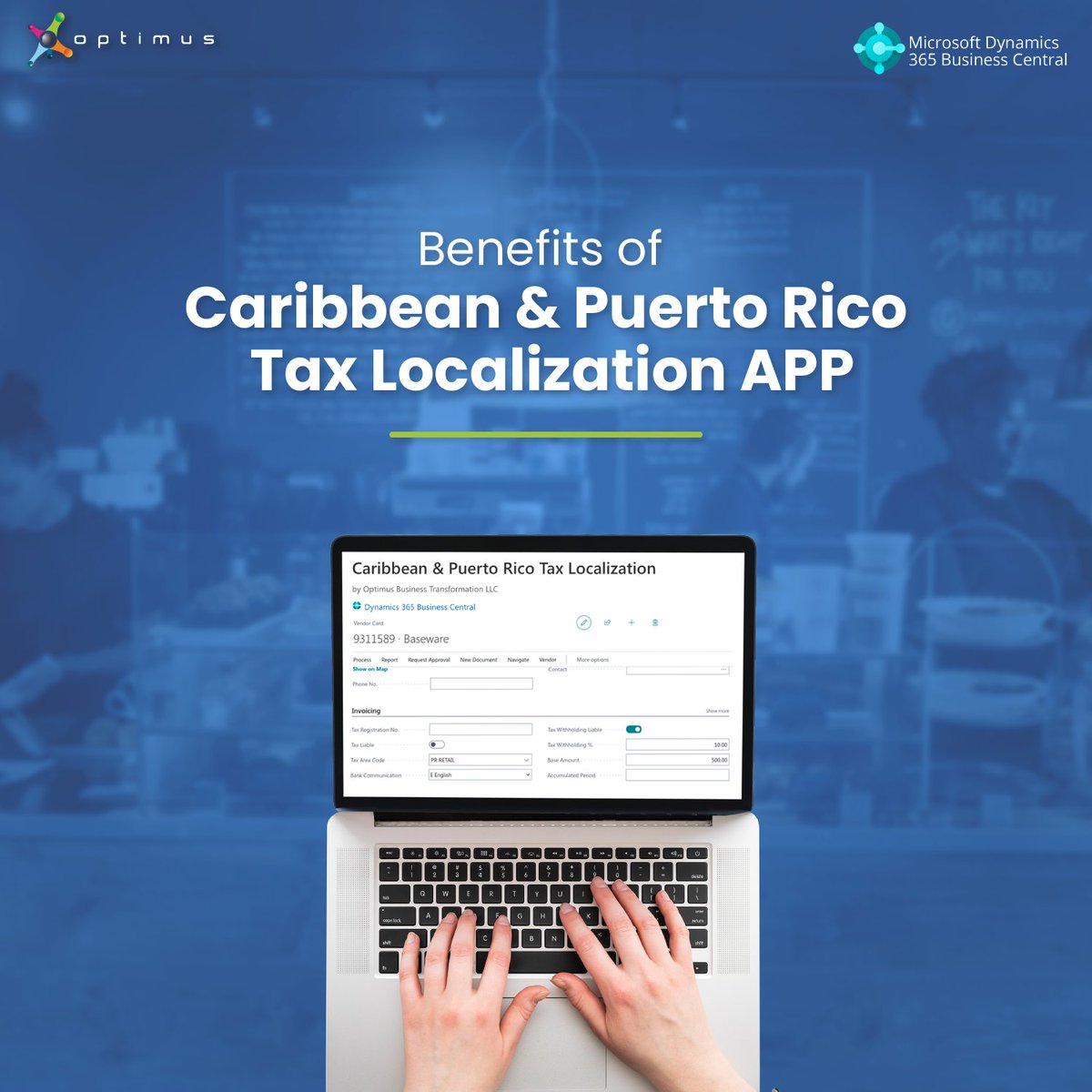 OptimusPro_'s tweet image. The app is user-friendly and features a simple interface that allows businesses to easily input their financial data and generate accurate tax reports. 

For more information visit optimus.guru

#MicrosoftDynamics365 #MicrosoftCRM #MicrosoftTrainings