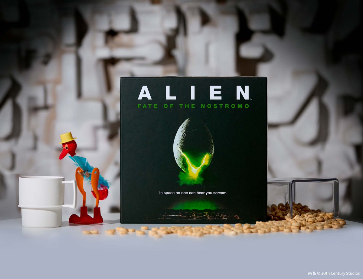 Celebrate Alien Day by reliving the terror of Alien with this original cooperative board game based on the 1979 classic. Join the crew of the starship Nostromo and attempt to survive and evade Alien attacks. Available now.