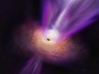 CientificaNews's tweet photo. Imagem mostra pela primeira vez buraco negro expelindo jato de matéria https://t.co/g8at5wDGTg https://t.co/hALNZ1WmRP