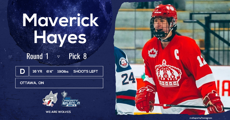 Sudbury_Wolves's tweet photo. 🐺 Wolves Select Two in 2023 #OHLU18Draft 🔥
📰: https://t.co/i1mK0KW0EL
