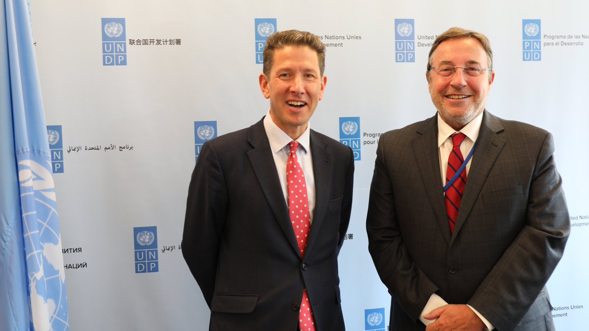 ASteiner's tweet photo. A warm welcome to Christian Turner @CTurnerFCDO, DG of Geopolitics &amp; Political Director in the Foreign @FCDOGovUK. Great to reconnect now w a focus on @UNDP-#UK partnership to rethink future of development coop in the context of geopolitical rifts &amp; a growing finance4dev crisis. https://t.co/EmtoRyVJKx