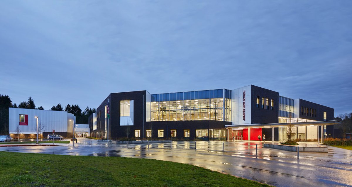 MasonryWA's tweet photo. The 2023 Excellence in Masonry Awards 🏆#education 3rd Place Bronze Award🥉Juanita High School. #safeschools
Masonry Contractor: R&D MASONRY, INC.
Architect: @IntegrusArch
General Contractor: @CornerstoneGCI
Masonry Supplier: @MutualMaterials
Location: Kirkland, WA https://t.co/DHoTXl5vlN