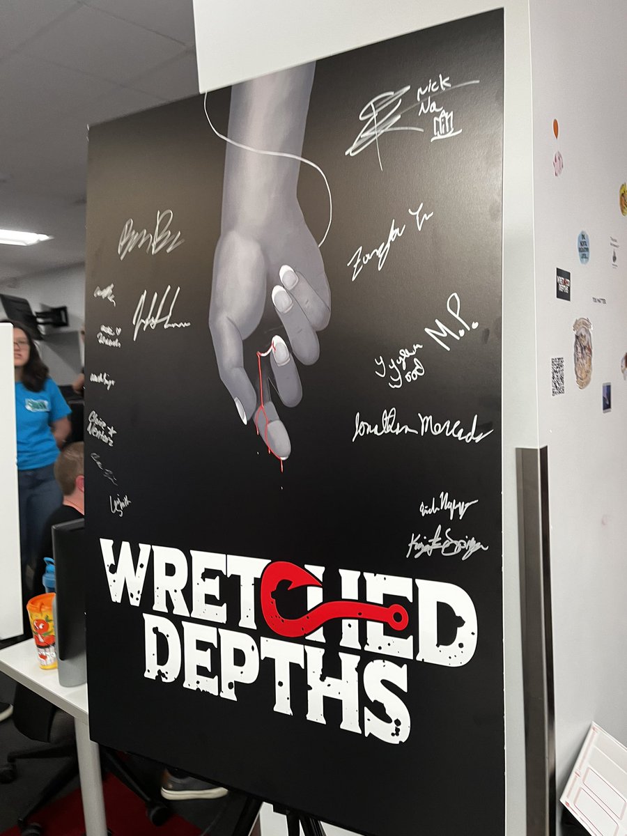 WretchedDevs's tweet photo. Come on down to U of U building 72 for EAE LAUNCH! Come play our game and celebrate our official launch!!

#indiegame #gamedev #steam #EAE #horrorgame #indiegamedev https://t.co/MDOd6Eupx0