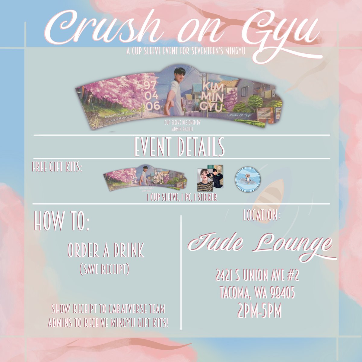 Crush on Gyu 🐶🌸 on Twitter "🌸Carats!!! Reminder and final reveals