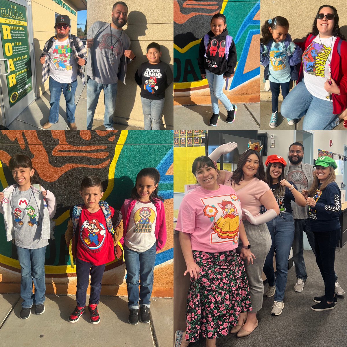 🎮 SBAC Spirit Day 3! Wear your favorite video game! We don’t play when it comes to testing! @zjgalvan @LCortezGUSD @BrownBearPRIDE @OakAveCounselor