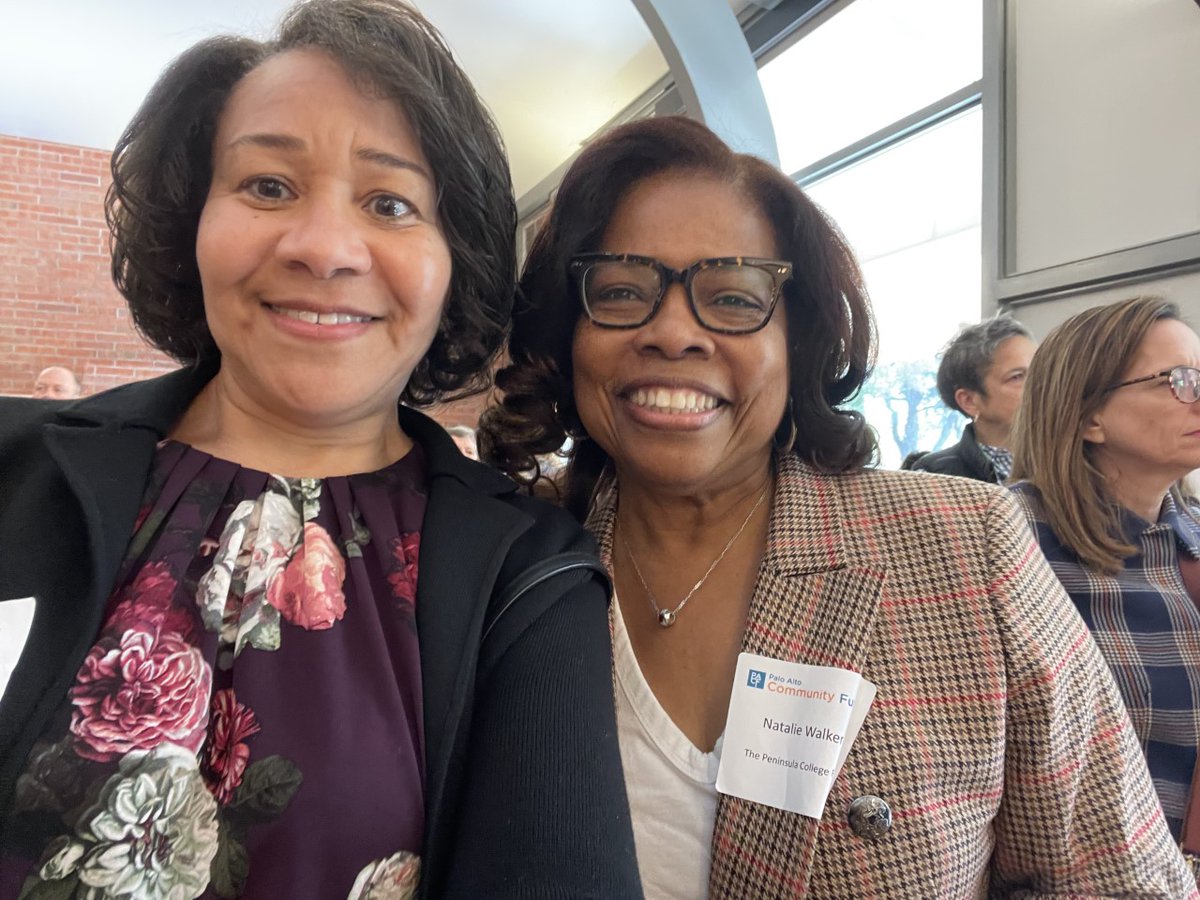 FCEinEPA's tweet photo. Elizabeth and Donna enjoyed meeting other nonprofit leaders at the PACF 2023 Grantee Reception yesterday at the Palo Alto Art Center.  Thank you PACF for your partnership and generosity! https://t.co/UrJqldVZjI