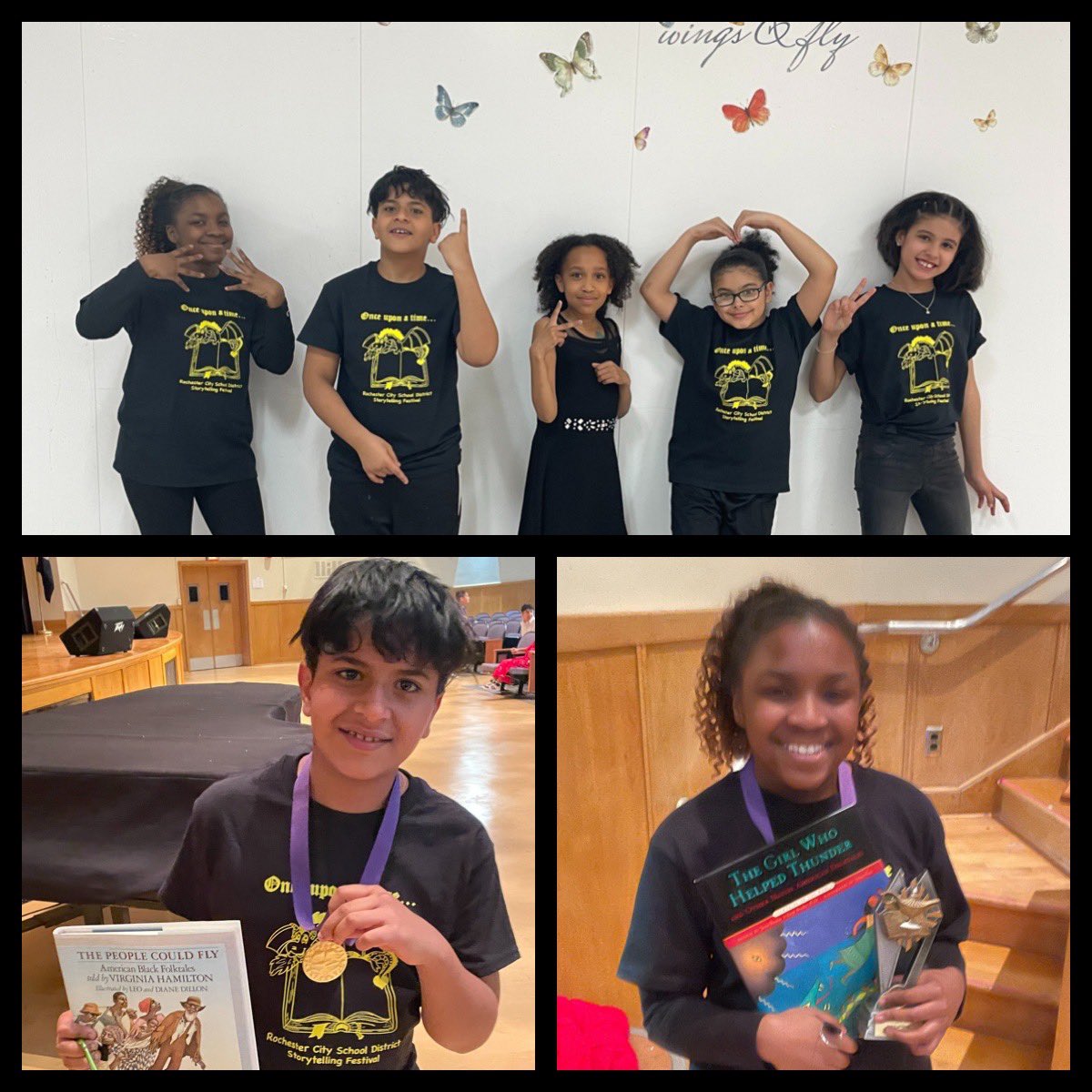 RCSDHBM's tweet image. So proud of our talented group of storytellers! We had 3 first place trophies and a 2nd place trophy. They are all winners! 💚📚 @RCSDNYS  @RCSDLibraries  #onercsd