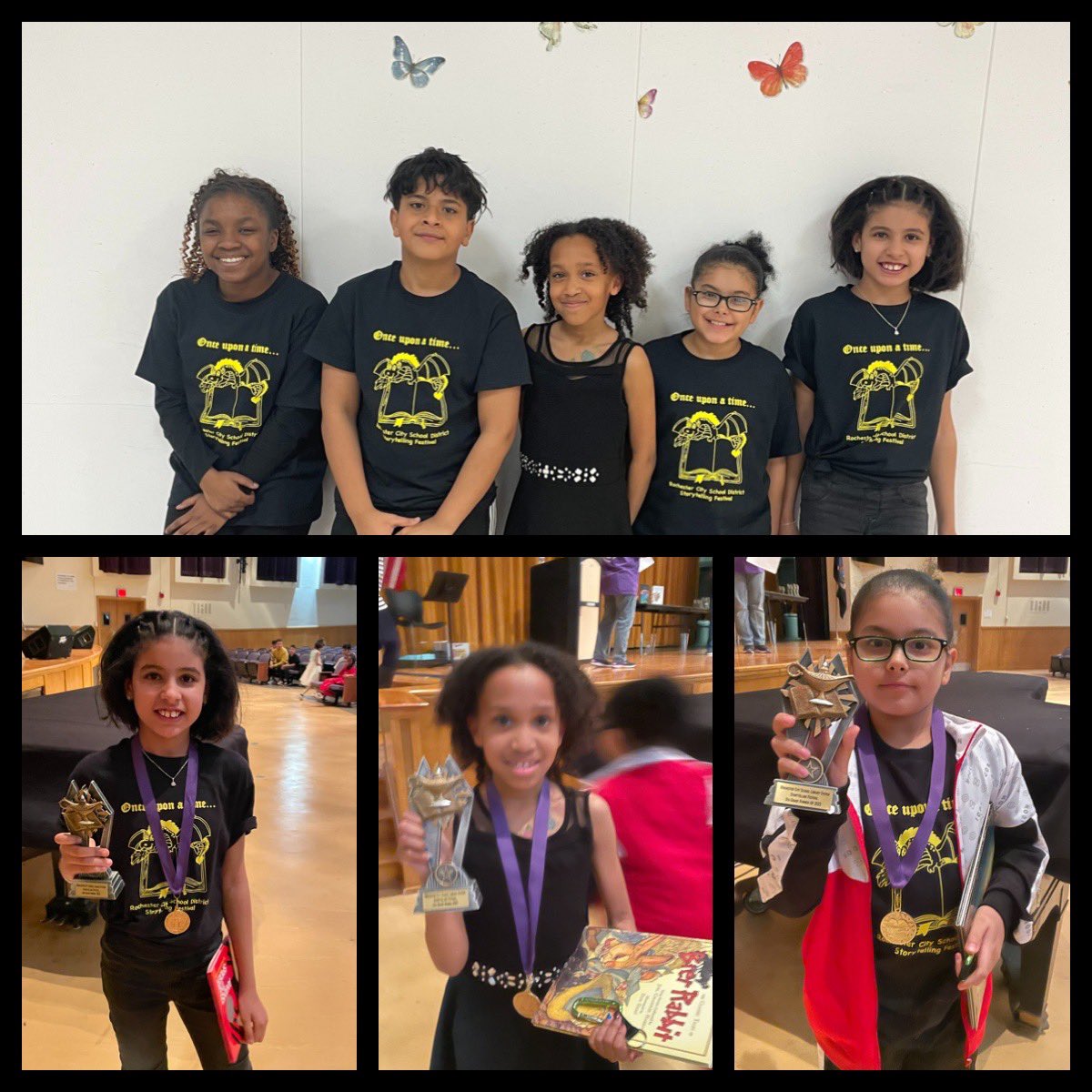 RCSDHBM's tweet image. So proud of our talented group of storytellers! We had 3 first place trophies and a 2nd place trophy. They are all winners! 💚📚 @RCSDNYS  @RCSDLibraries  #onercsd