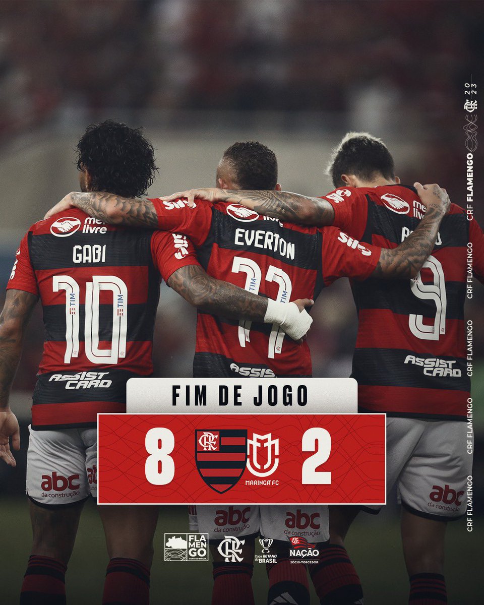 O JOGO MAIS MALUCO DO ANO, Flamengo 8 x 2 Maringá