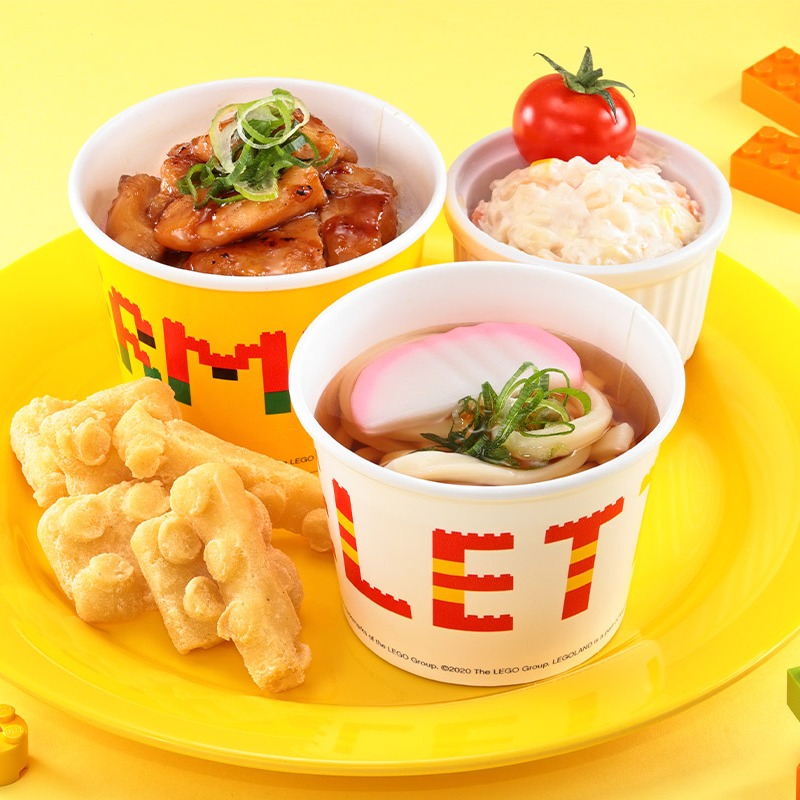 ⋱ お子さまにおすすめ ⋰ キッズうどんと てりやきチキン丼セット