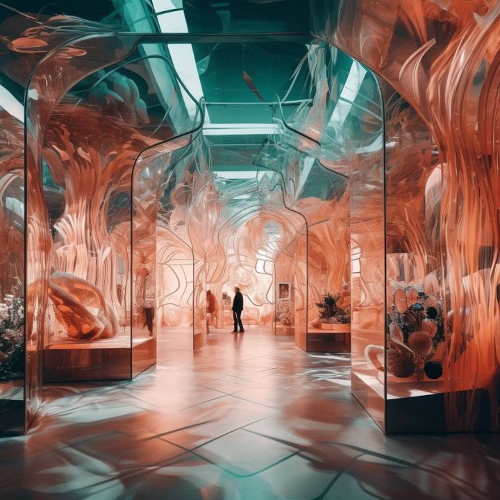 addyyrazzak's tweet image. Walls become canvas,
Light and space interplay with
Art, design, and thought.
#AIart #generativeart #computationalcreativity #neuralnetworks #machinelearning #digitalart #algorithmicart #artificialintelligence #artandtechnology #creativecoding #newmediaart #arttech