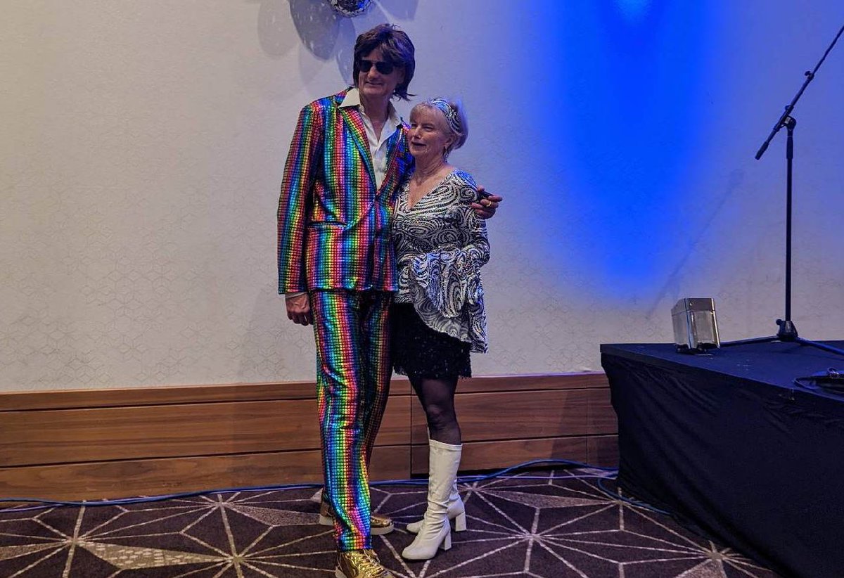 UW Radiology (@uwiscradiology) on Twitter photo Who’s got talent? Wisconsin does!!!
Amazing performance by our fearless leader <a href="/ThomasGrist/">Tom Grist</a> and #JeanGrist who show everyone how to walk the dog at #AUR23 
The hidden talents of a department chair. 
😍🕺🪀🐩🔥🥇 Who’s got talent? Wisconsin does!!!
Amazing performance by our fearless leader <a href="/ThomasGrist/">Tom Grist</a> and #JeanGrist who show everyone how to walk the dog at #AUR23 
The hidden talents of a department chair. 
😍🕺🪀🐩🔥🥇