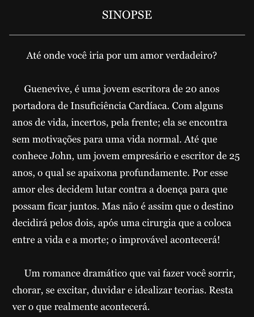 WriteMavi's tweet image. Link do livro ✨

wattpad.com/story/26118247…