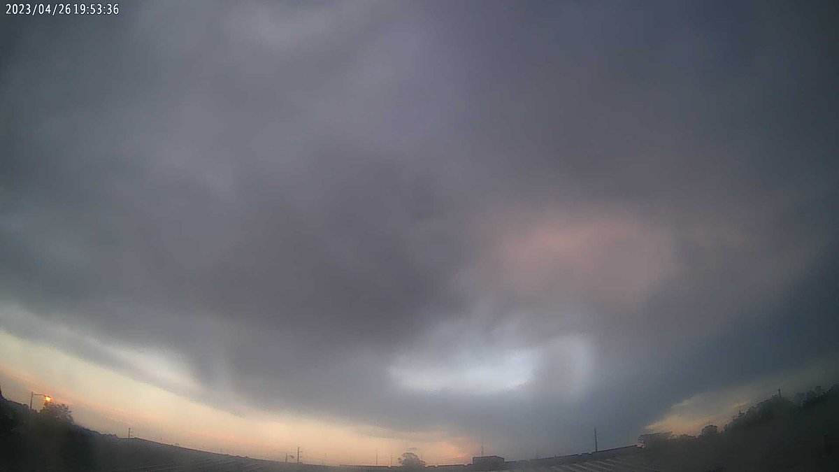 BCSOWxSTEM's tweet photo. Bradford County Sheriff's Office at sunset and it's 69.0 F. https://t.co/rwDOcaNw2t