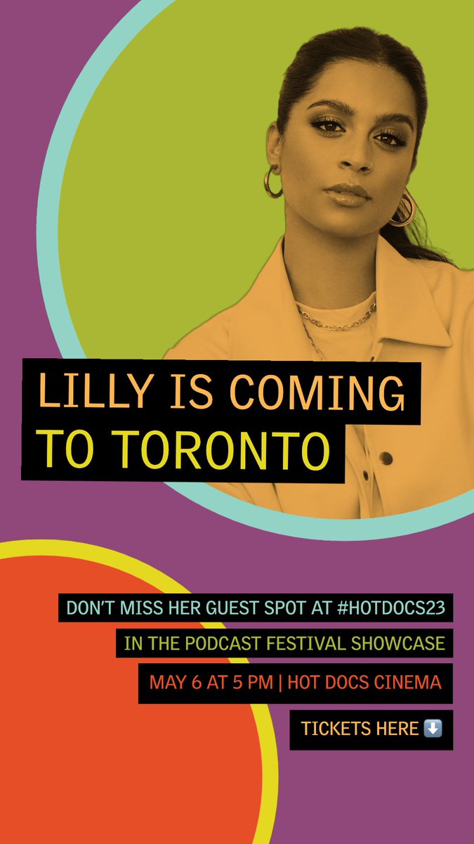 #TeamSuper Canada you coming? We are 🔟days away so you know we had to hook it up for y'all. Use code HD23KARA10 and get 10% off. Come watch this IRL convo with @Lilly and legendary journalist @karaswisher at the #HotDocs23 Podcast Festival Showcase. 📷: bit.ly/42KngXn