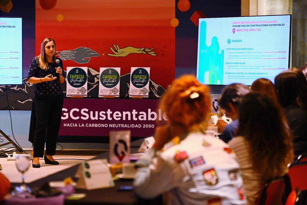 ericappulido's tweet photo. Nuevo encuentro del Programa Empresas Sostenibles de Godoy Cruz
♻️Se llevó a cabo una charla sobre Construcciones sustentables donde se brindaron herramientas para reducir el costo económico y ambiental.
#GCSustentable #AmbienteGC https://t.co/elo1qg2B06