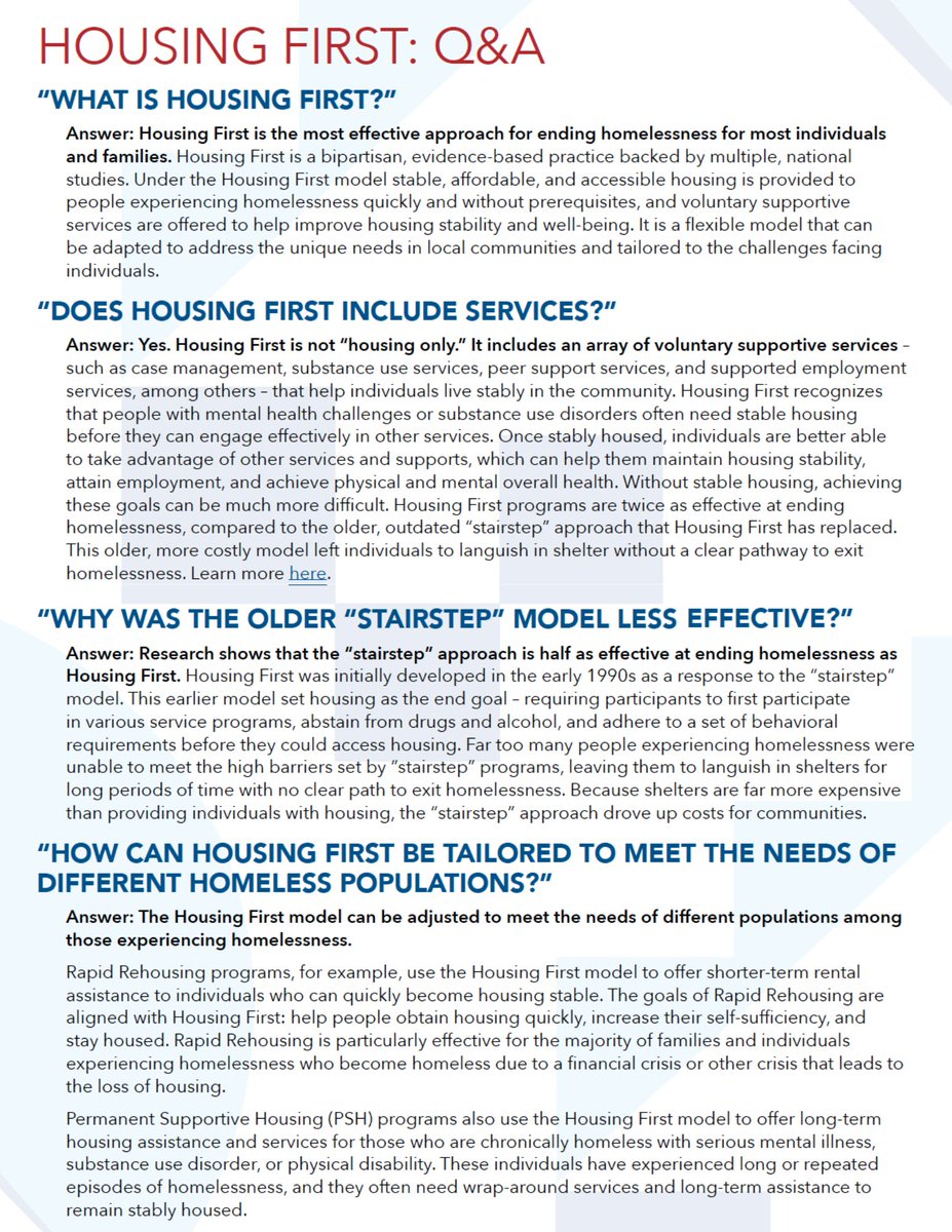 The Road Home on Twitter ""Housing First is an evidencebased practice