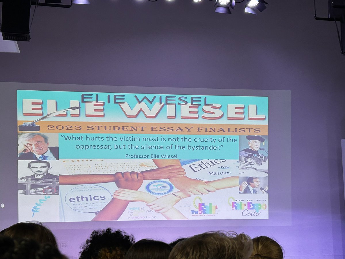 Danielle Klahr (@danielle_klahr) on Twitter photo Hearing both the story of Dr. Miriam Klein-Kassenoff and the powerful messages of the top 10 finalists Elie Wiesel Prize in Ethics Scholarship Contest <a href="/mdcps/">Miami-Dade Schools</a> were moving. Thank you educators & students for bridging generations and shaping our future. <a href="/MDCPSSocStudies/">MDCPSSocialSciences</a> <a href="/MdcpsViana/">Jackie Viana</a> Hearing both the story of Dr. Miriam Klein-Kassenoff and the powerful messages of the top 10 finalists Elie Wiesel Prize in Ethics Scholarship Contest <a href="/mdcps/">Miami-Dade Schools</a> were moving. Thank you educators & students for bridging generations and shaping our future. <a href="/MDCPSSocStudies/">MDCPSSocialSciences</a> <a href="/MdcpsViana/">Jackie Viana</a>