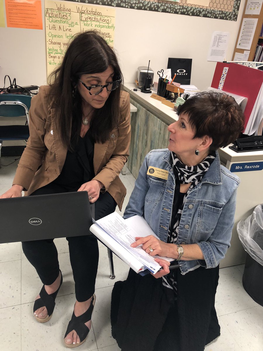 Collaboration and calibration at its finest. Thank you <a href="/BrandieFoxx/">Brandie Foxx</a> for hosting the visit and <a href="/DEDeptofEd/">DE Dept of Education</a> <a href="/MSaylorPhD/">Michael Saylor</a> <a href="/DrAndreaThomps1/">Dr Andrea Thompson</a> @AngieSocorso for creating a space for this to happen! <a href="/Ms_Gallagher1/">Jackie Gallagher</a> @UD_DASL
