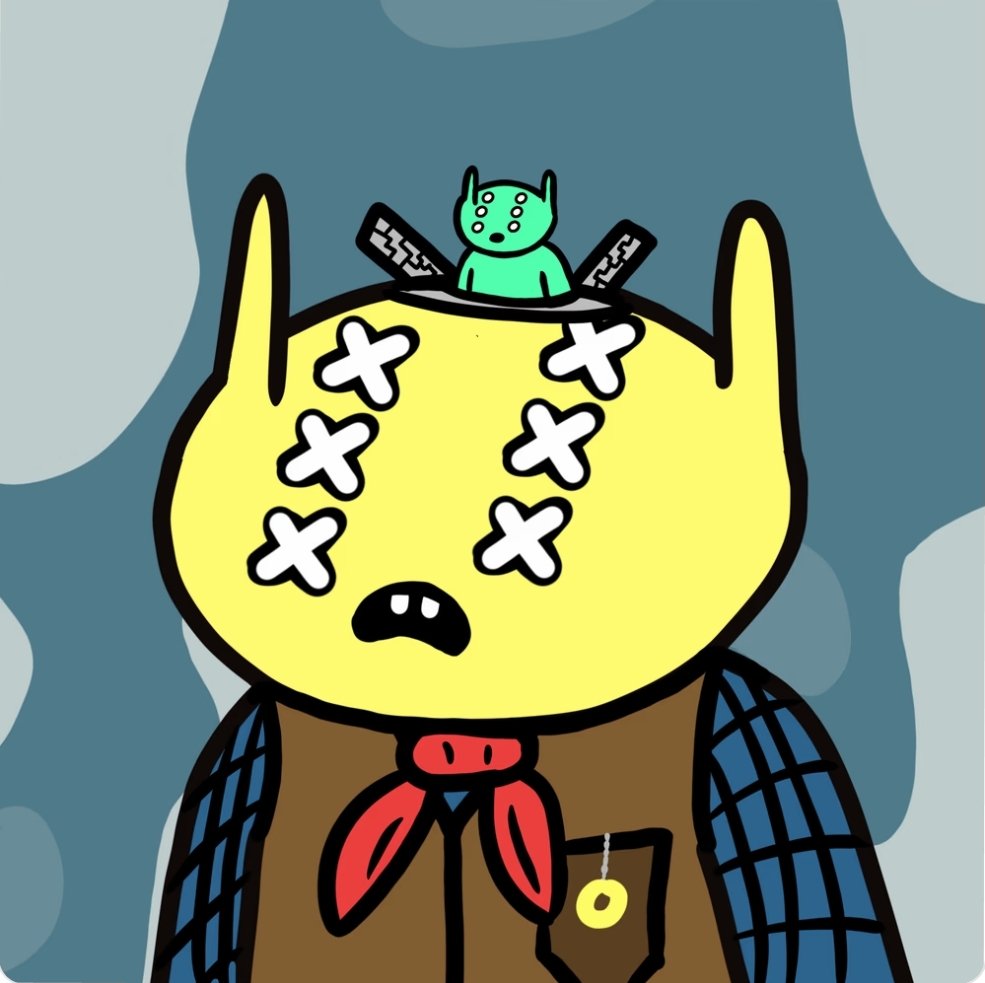 NFTinfoNL's tweet photo. My frenn felt alone now he has brothers from other mothers
Welcome to the wild wild west
@alienfrens https://t.co/4bPms6xQUf