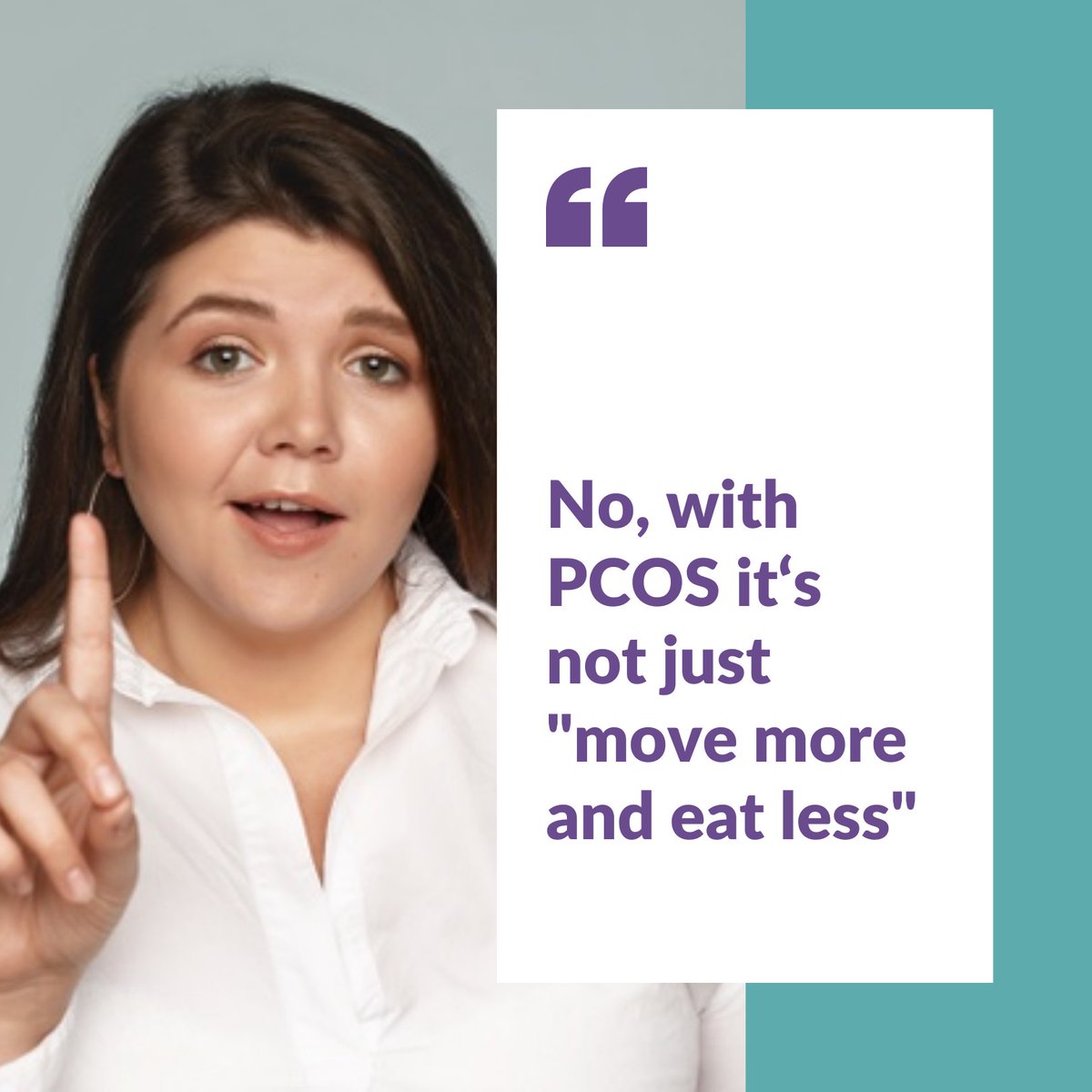 PCOSAA's tweet image. We are simply just tired of hearing this 🥱 what about you? #pcos #pcoscommunity #pcosproblems