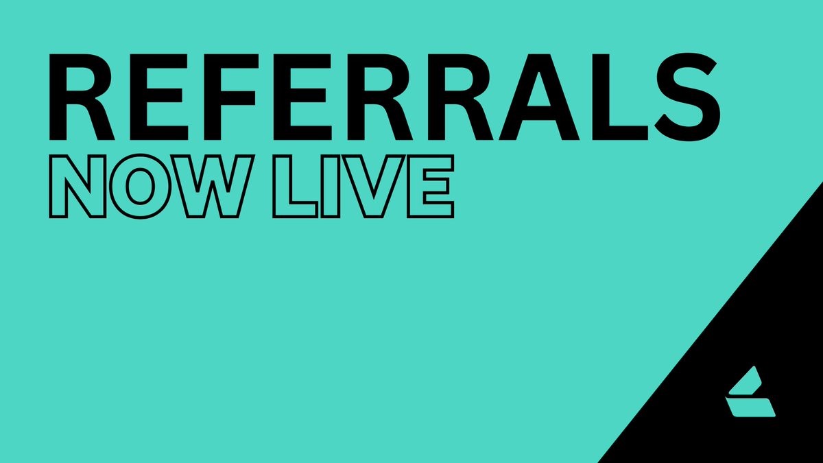 DeriveXYZ's tweet photo. ✨ Referrals Now Live ✨

You can now create a custom, shareable link and earn rewards from traders you refer.  

Get started → https://t.co/2M44HQqtgt https://t.co/jK4ZHBv7WC