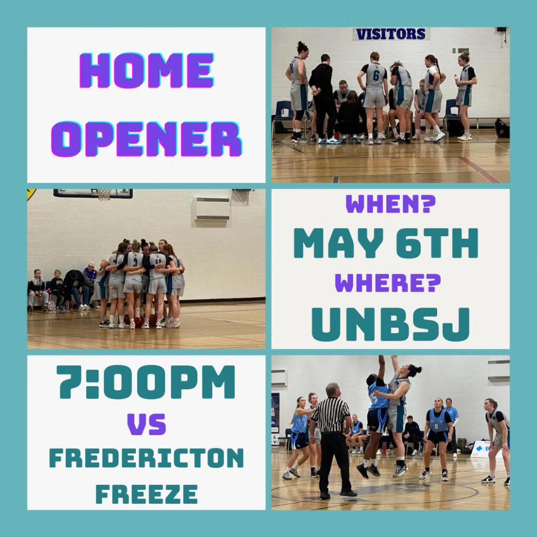 THE COUNTDOWN IS ON!!! 

Mark your calendars for our home opener to kick off our regular season games! 

Come out and show your support to your Fog squad! 

#gametime #homeopener #mwba #portcityfog