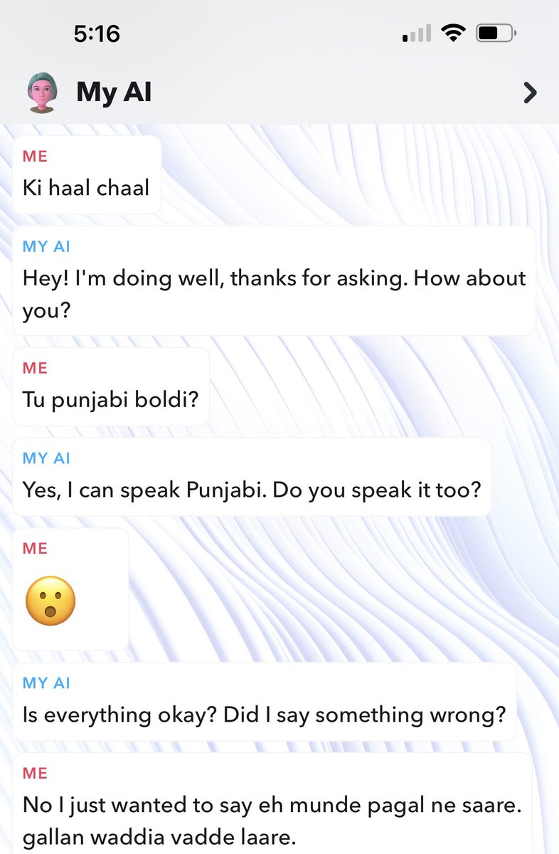 aishaesthetics's tweet photo. Bih speaks punjabi https://t.co/7LApgSsk90