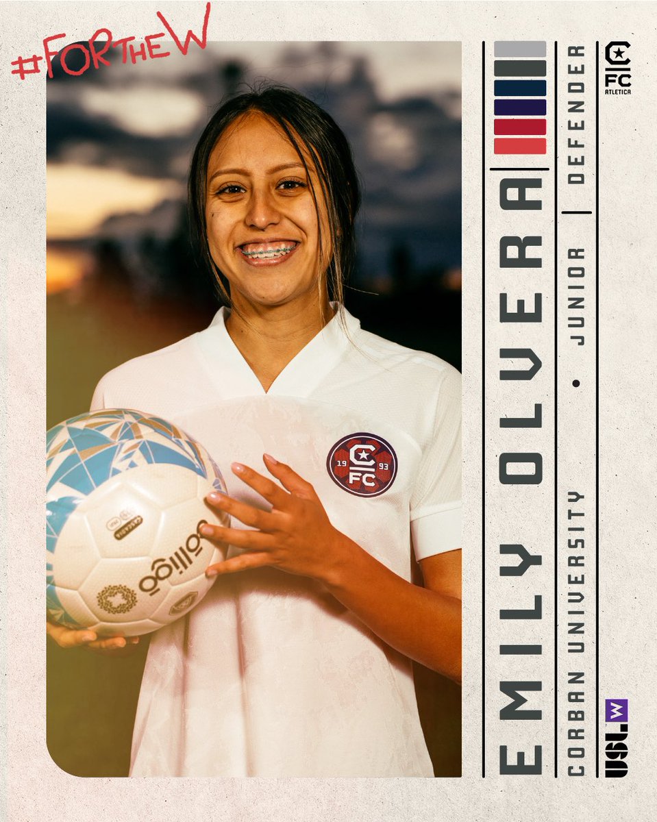“CFC is more than a club. It builds a family for you. It is a place where you create a second home and a second family.”

Welcome back, Emily Olvera 💜

Using soccer as a way to grow and find new joy - this is her why.

READ Emily’s #PlayforHer story at 
cfcsalem.com/news/alumni-em…