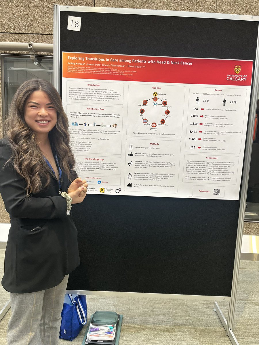 Great presentations by two amazing MSc students I work with, at today’s <a href="/UCalgaryMed/">UCalgaryMedicine</a> research day #ProudSupervisor